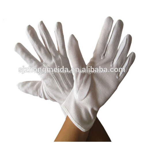 White Cotton Gloves Adult